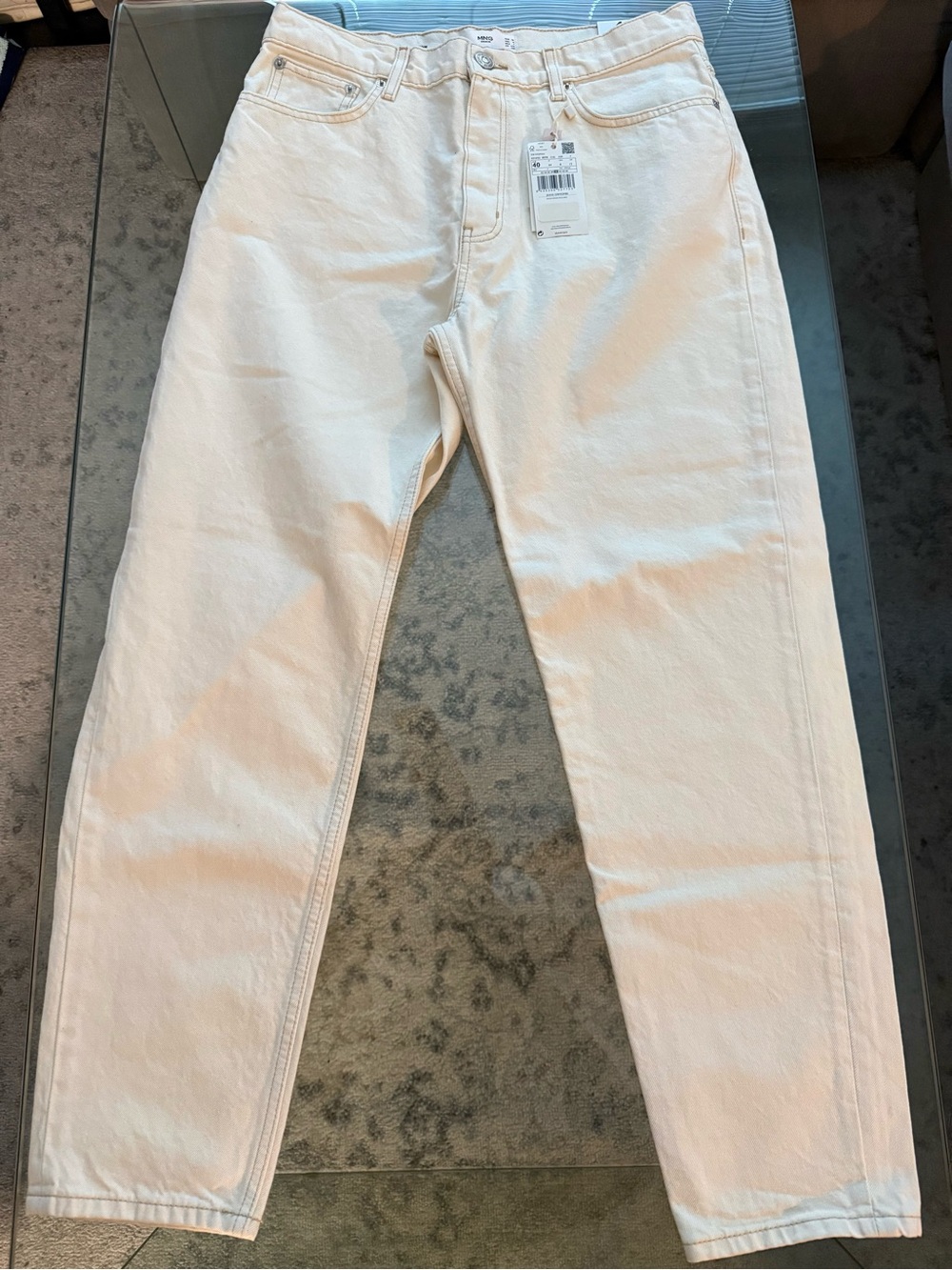 Mango High Waist Mom Jeans